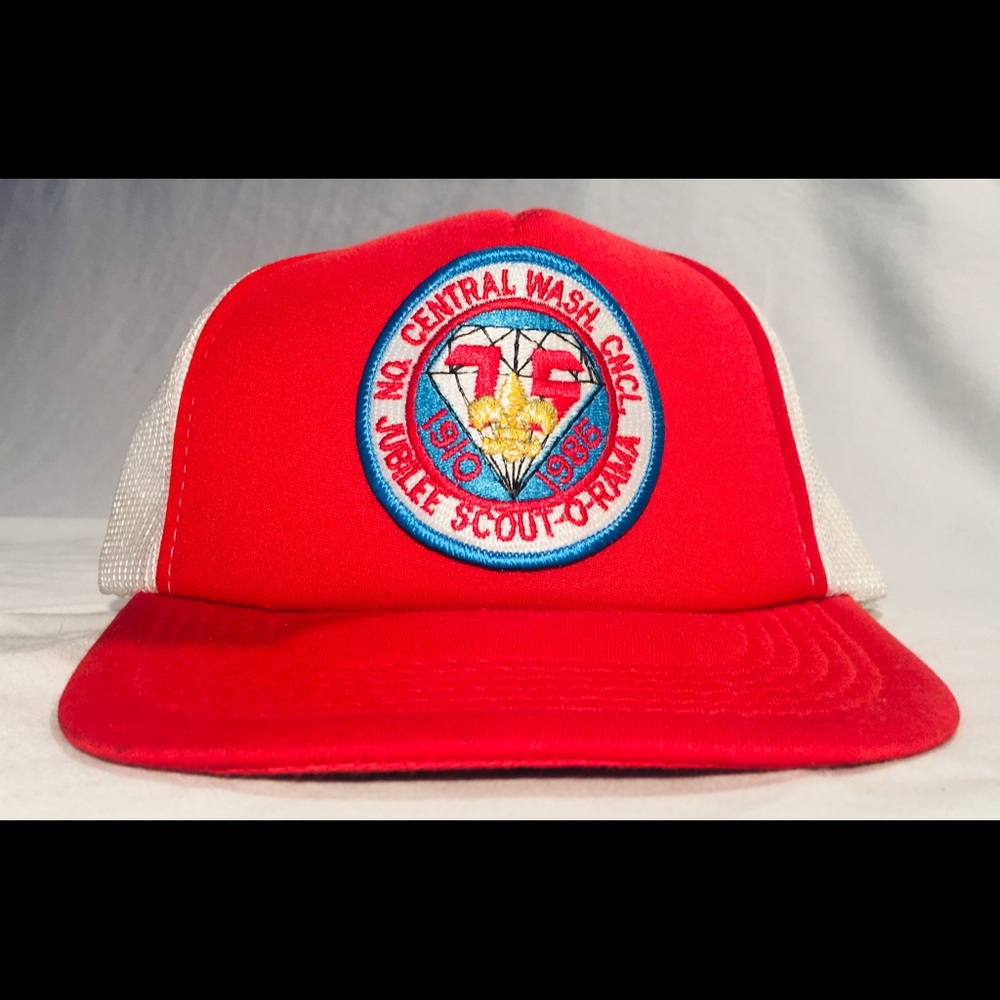 Vintage Cub Scout hat 1985  jubilee scout o rama